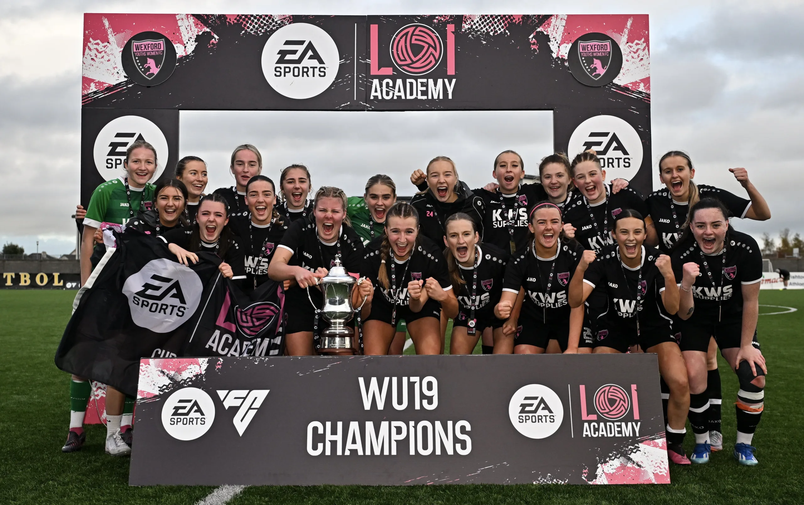 Champions! U19 Girls beat Shels to win EA Sports Cup