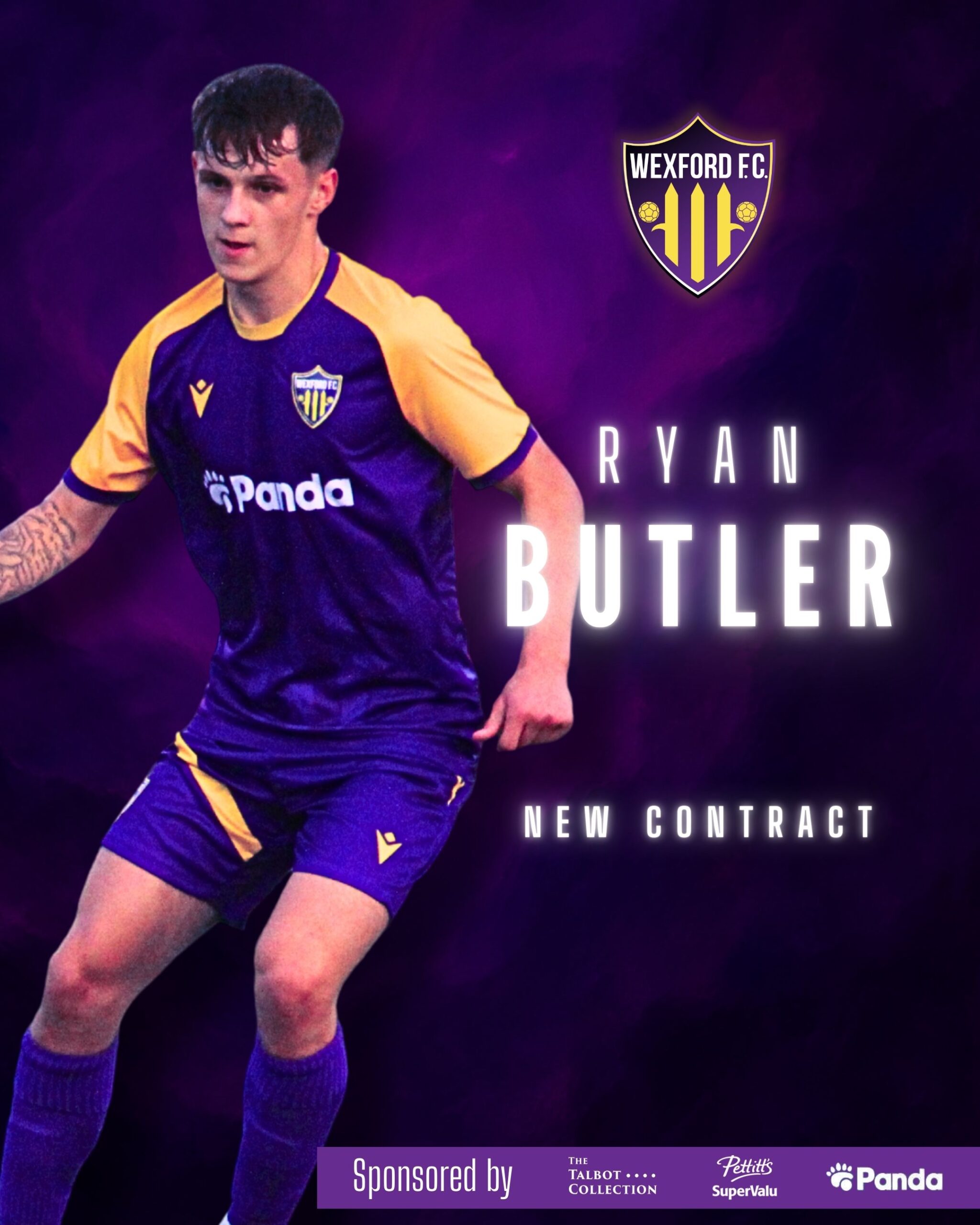 Ryan Butler Commits to Wexford FC for Another Season