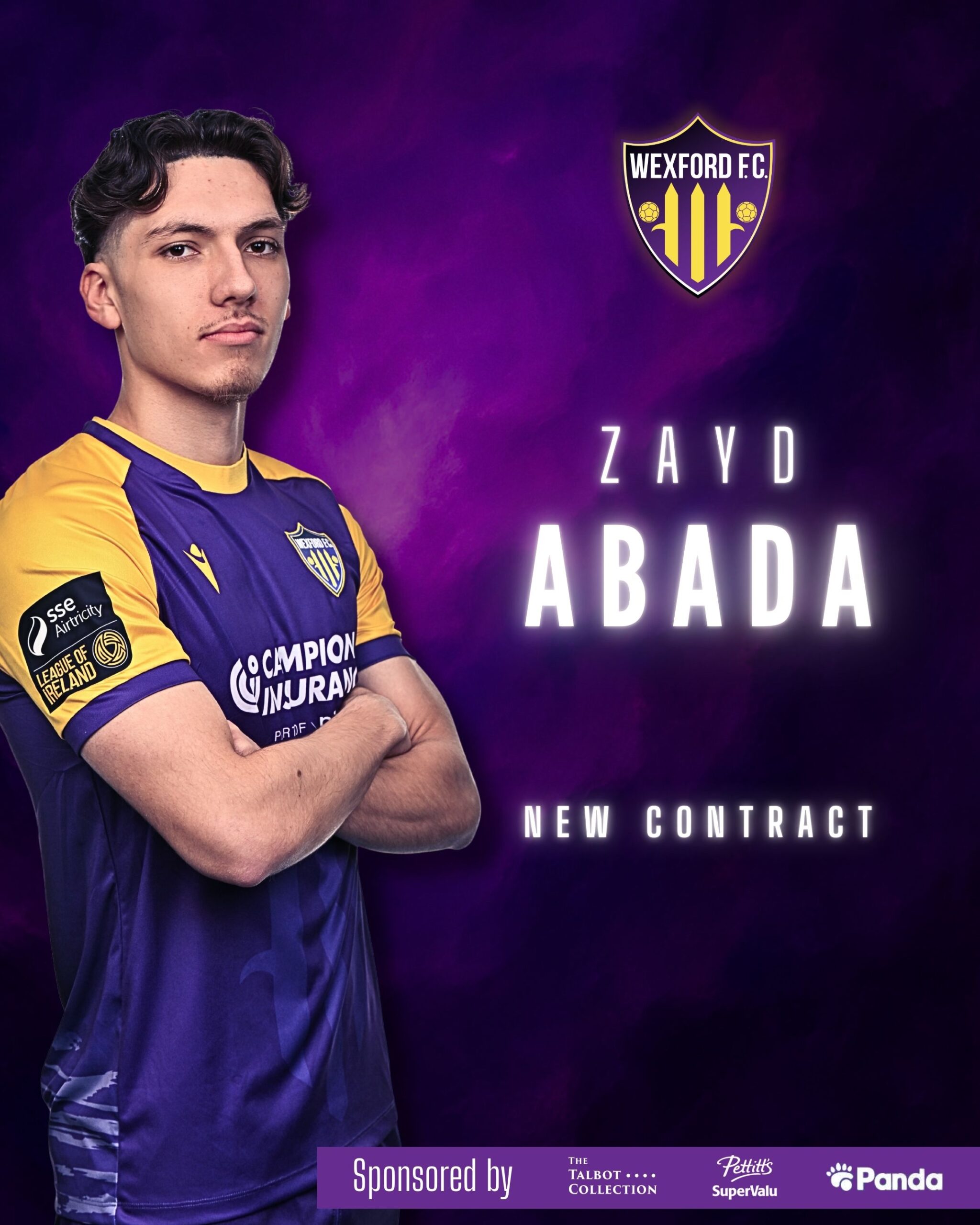 Zayd Abada stays at Wexford FC