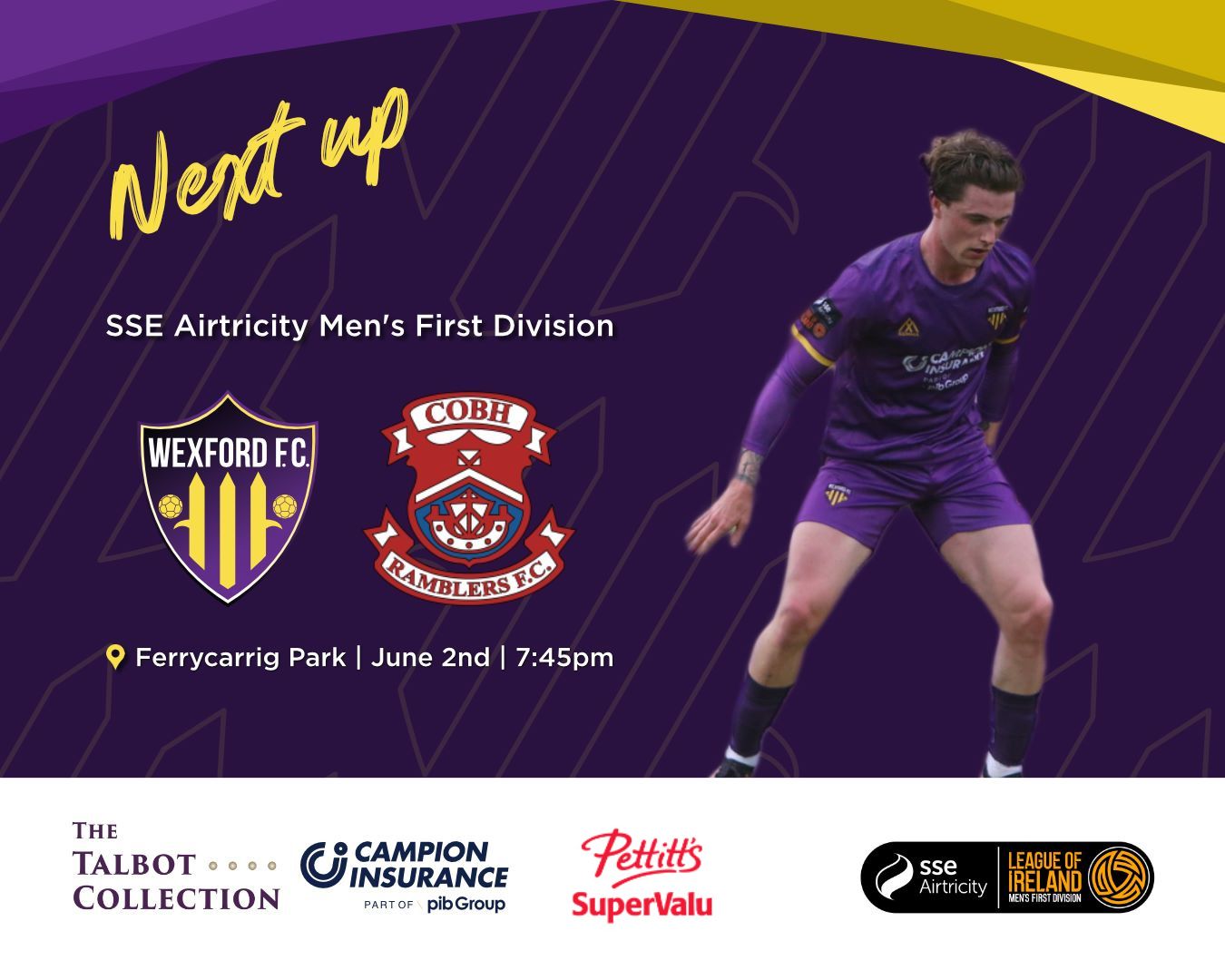 Match Preview:  Wexford FC vs Cobh Ramblers
