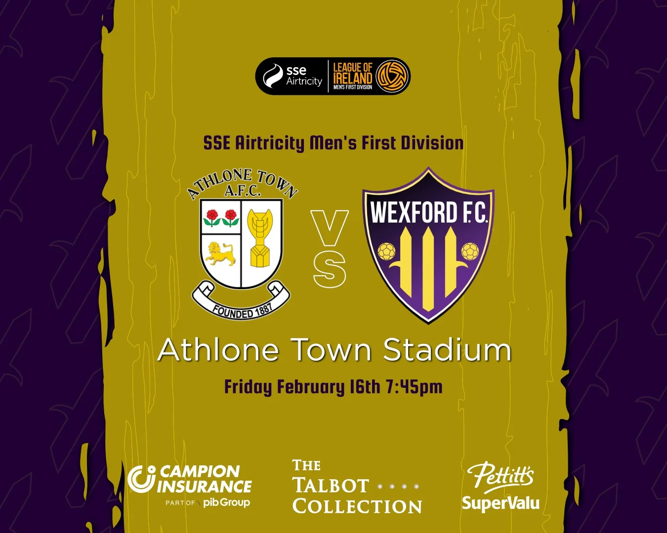 Match Preview:  Athlone Town vs Wexford FC