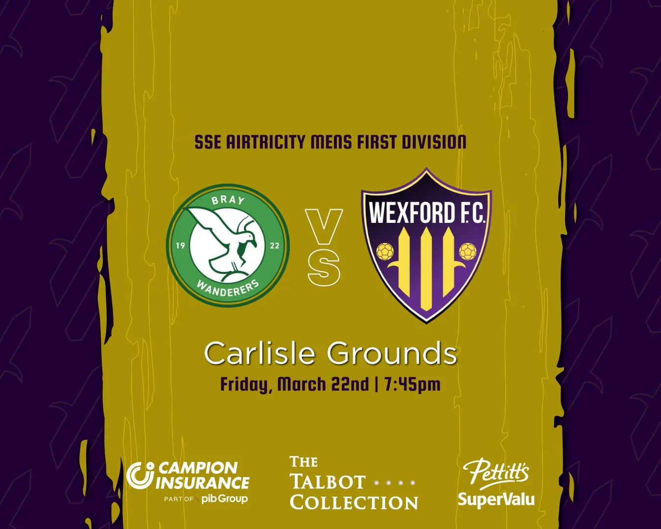 Match Preview:  Bray Wanderers vs Wexford FC