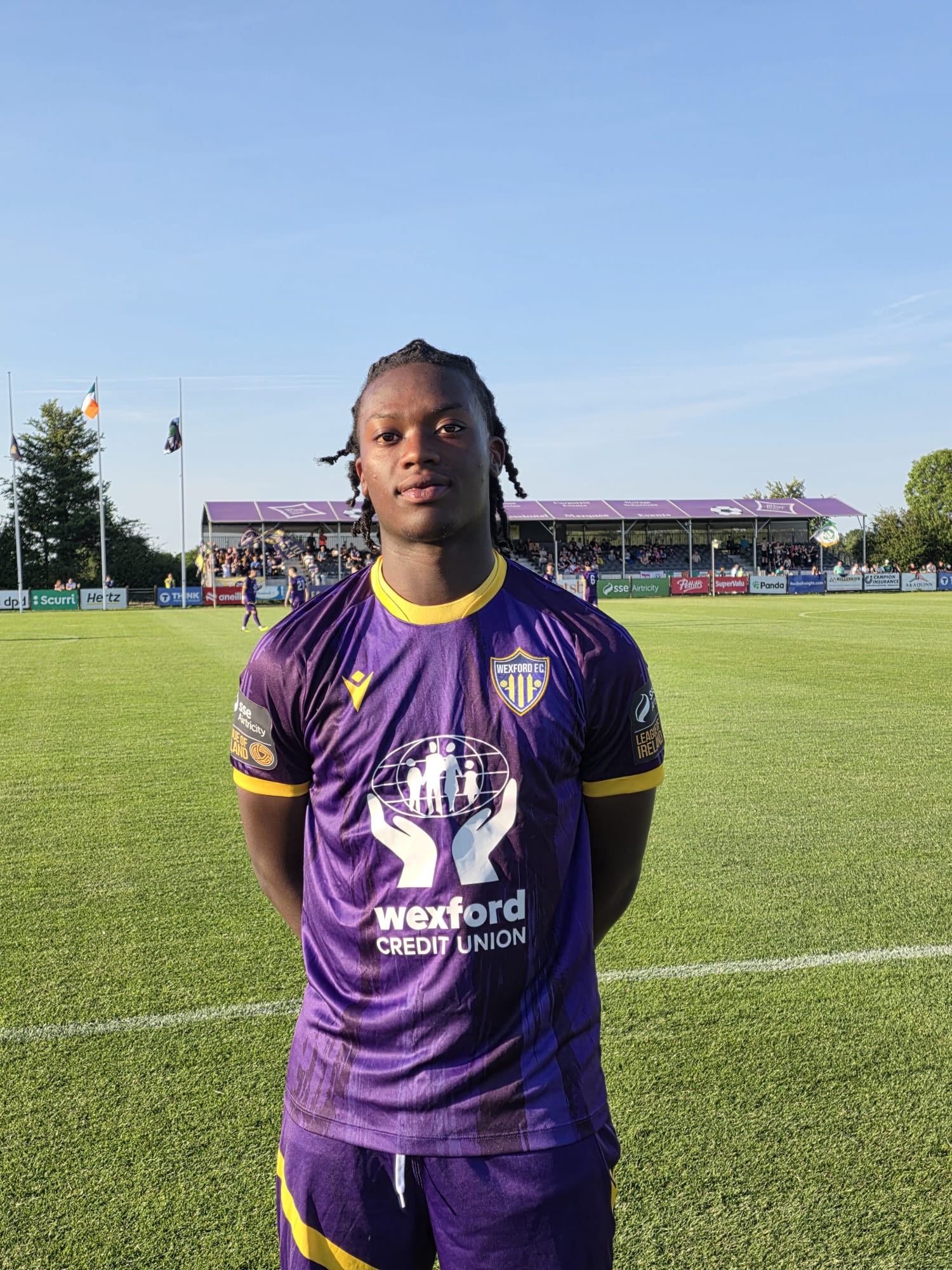 Wexford FC announce signing of Gideon Tetteh