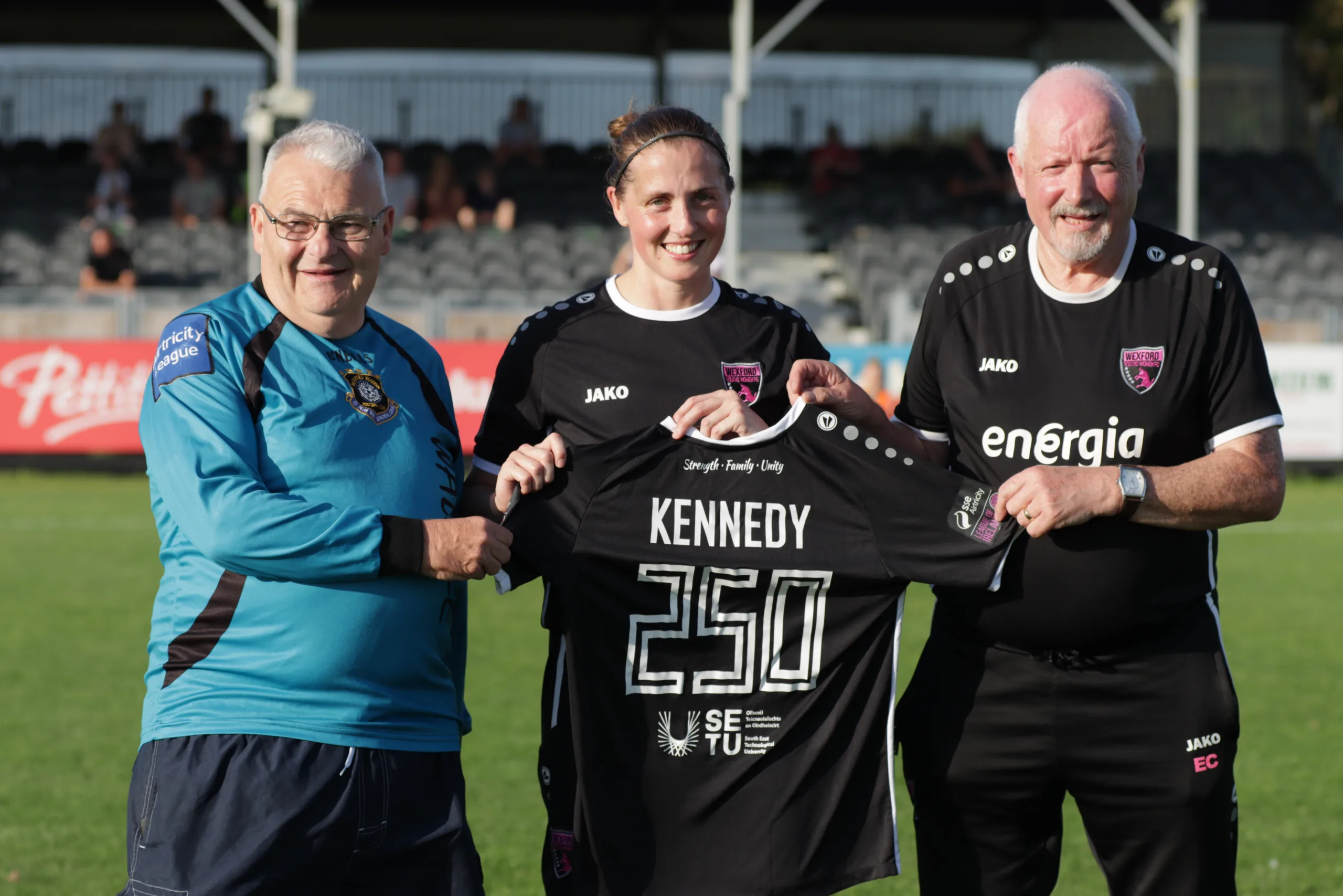 Edel Kennedy makes 250th appearance for Wexford Youths Women