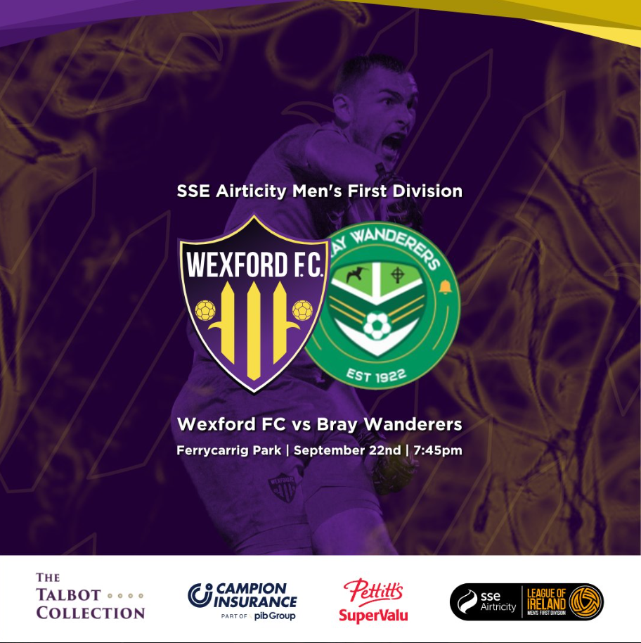 Match Preview: Wexford FC vs Bray Wanderers