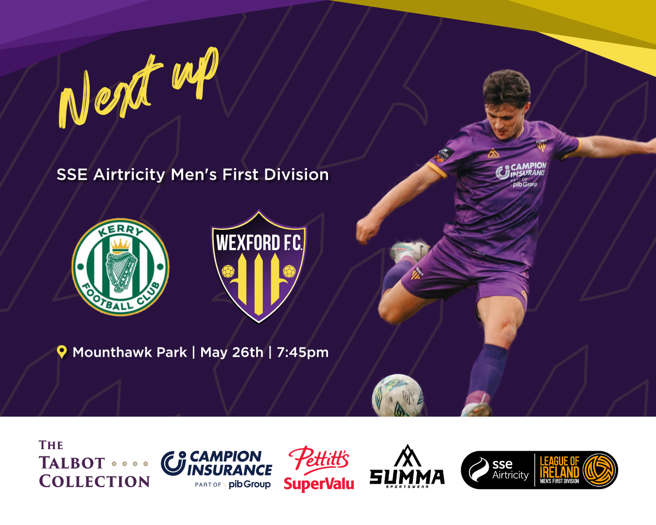Match Preview: Kerry FC vs Wexford FC
